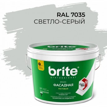 Краска фасадная BRITE PROFESSIONAL