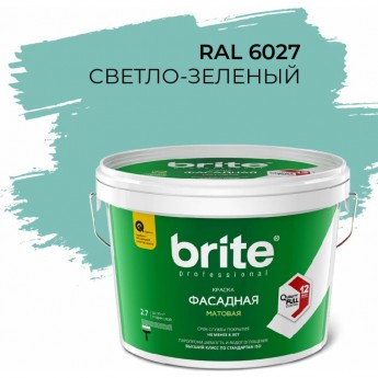 Краска фасадная BRITE PROFESSIONAL